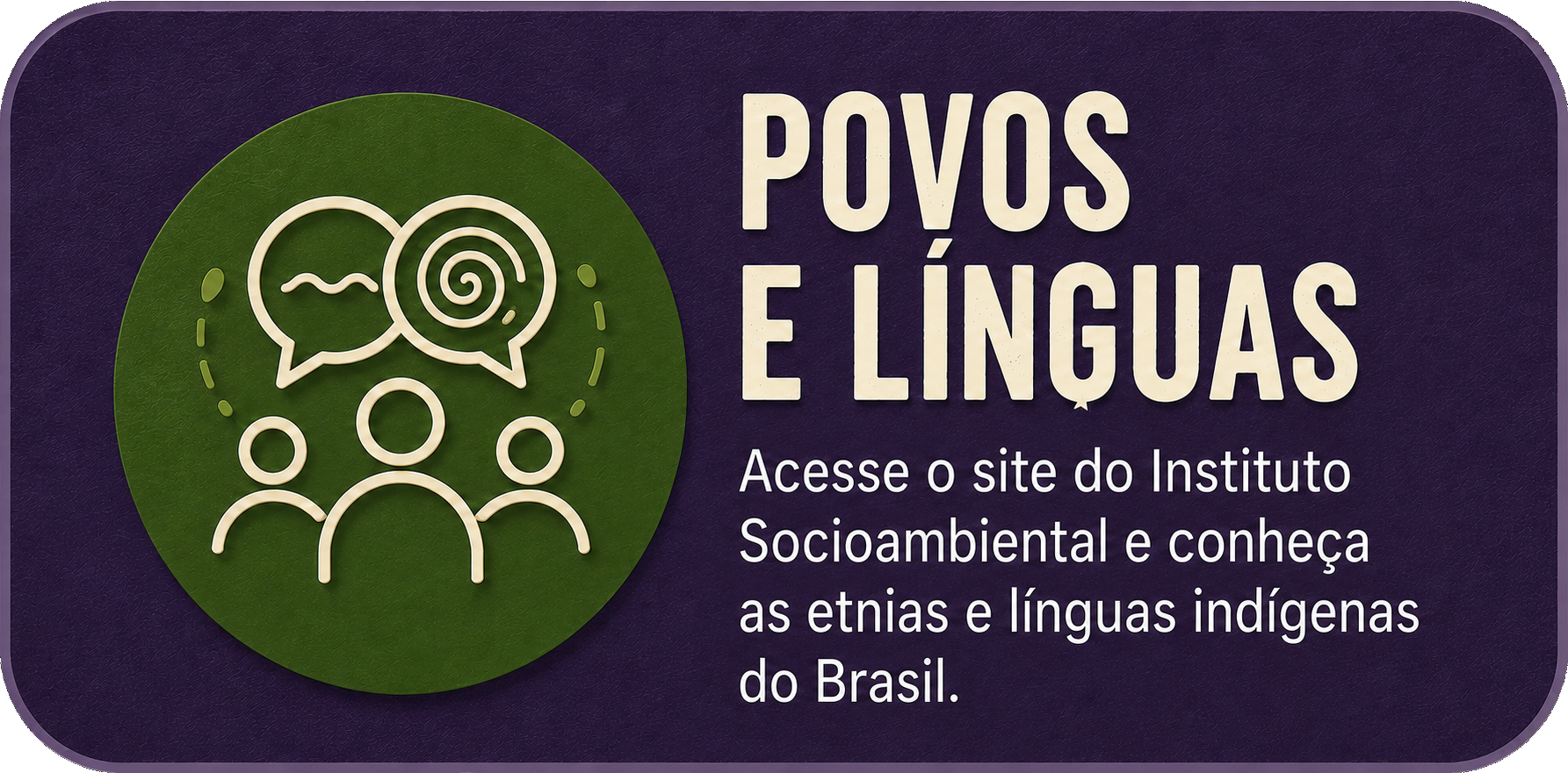 Povos e Línguas — Instituto Socioambiental